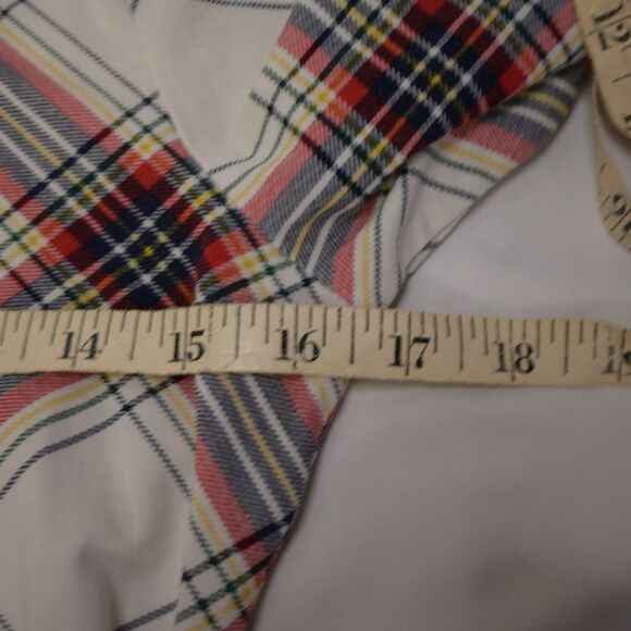 The Talbots Tee Womens XS Plaid Turtleneck Long Sleeve T-Shirt - Picture 5 of 7